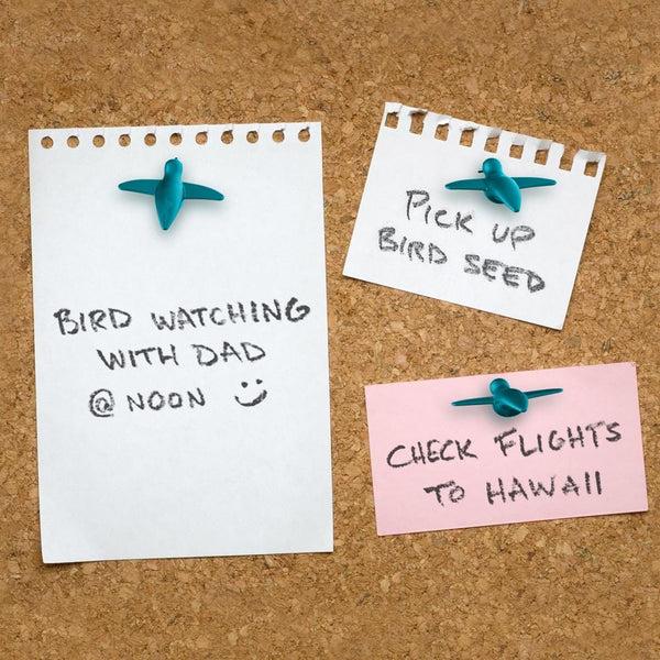 Genuine Fred HUMTACKS Hummingbird Pushpins