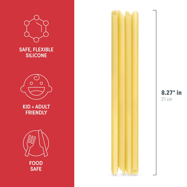 Genuine Fred IMPASTAS Reusable Straws