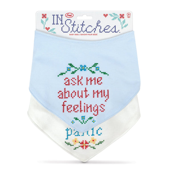 genuine fred IN STITCHES - BIBS Cross Stitch Bibs