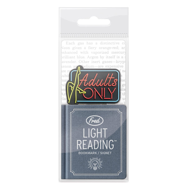 Genuine Fred LIGHT READING - Adults Only Bookmark