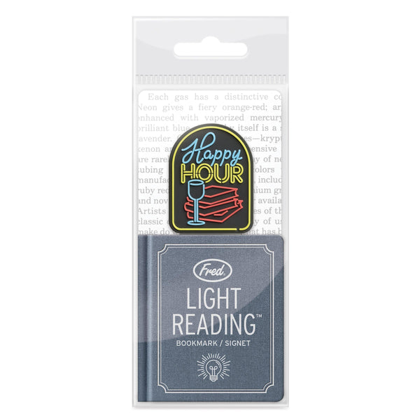Genuine Fred LIGHT READING - Happy Hour Bookmark