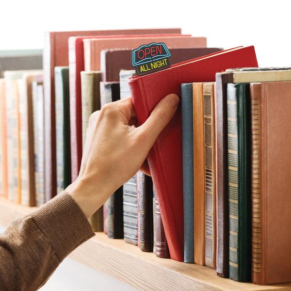 Genuine Fred LIGHT READING - Open All Night Bookmark