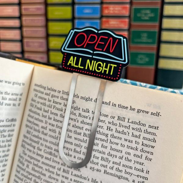 Genuine Fred LIGHT READING - Open All Night Bookmark