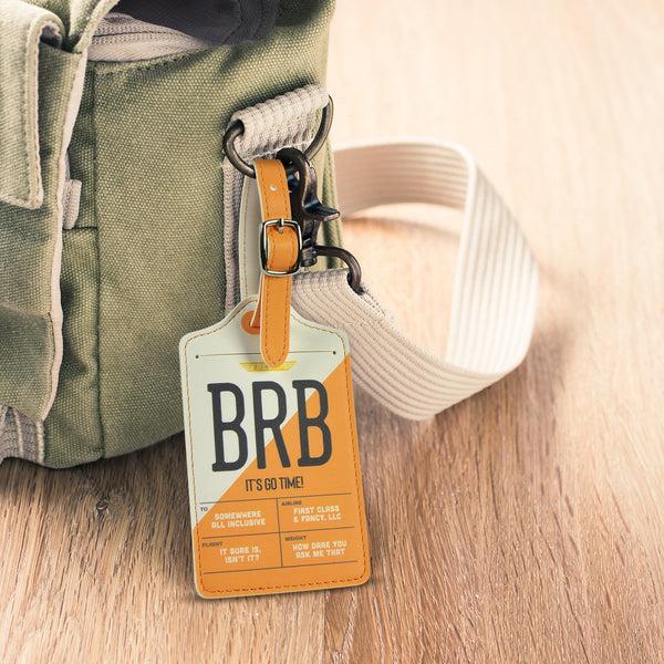 Genuine Fred LUGGAGE TAG: BRB Wanderware