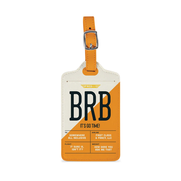 genuine fred LUGGAGE TAG: BRB Wanderware