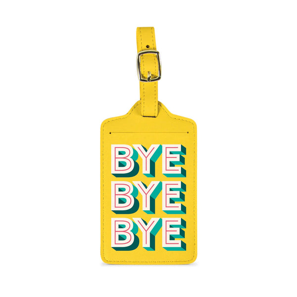 genuine fred LUGGAGE TAG: BYE BYE BYE Wanderware
