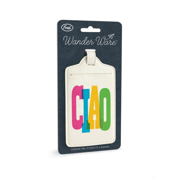 Genuine Fred LUGGAGE TAG: CIAO Wanderware