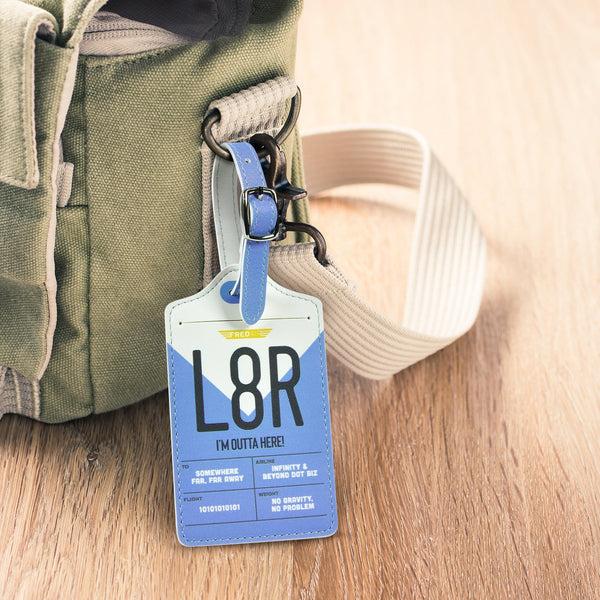 Genuine Fred LUGGAGE TAG: L8R Wanderware