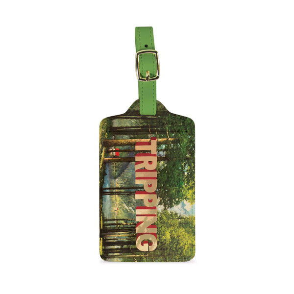genuine fred LUGGAGE TAG: TRIPPING Wanderware
