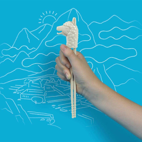 Genuine Fred MUNCHTIME - LLAMA Chomping Chopsticks