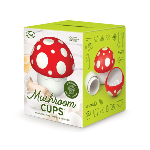 Genuine Fred MUSHROOM CUPS Measuring Cups