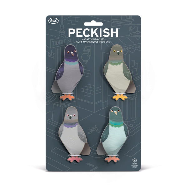 genuine fred PECKISH BAG CLIPS Magnetic Bag Clips