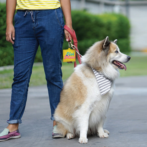 Genuine Fred POOP BAG HOLDER: HOT MESS Howligans