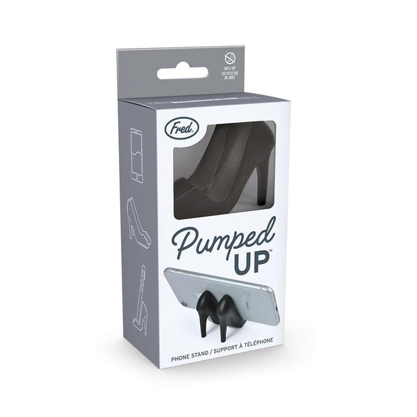 Genuine Fred PUMPED UP - Black Phone Stand
