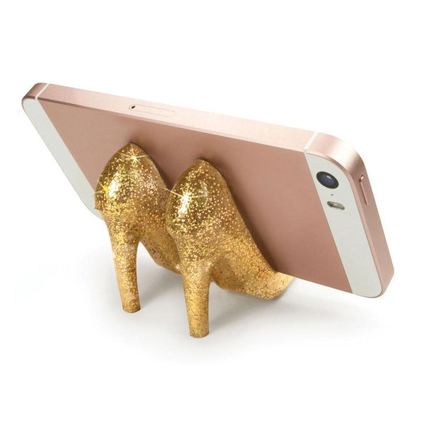 Genuine Fred PUMPED UP - Gold Phone Stand