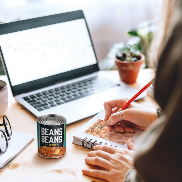 Genuine Fred ROLL O' NOTES - Beans Sticky Note Roll