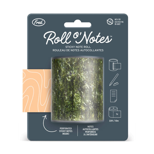 Genuine Fred ROLL O' NOTES - Sushi Sticky Note Roll