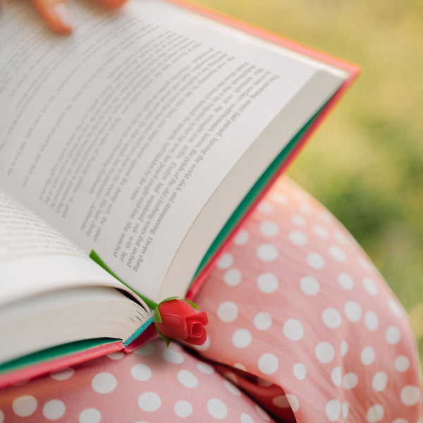 Genuine Fred ROSES ARE READ Bookmarks