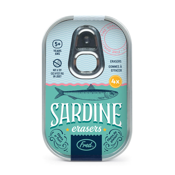 Genuine Fred SARDINE ERASERS Erasers