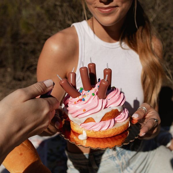 Genuine Fred SAUSAGE PARTY Party Candles