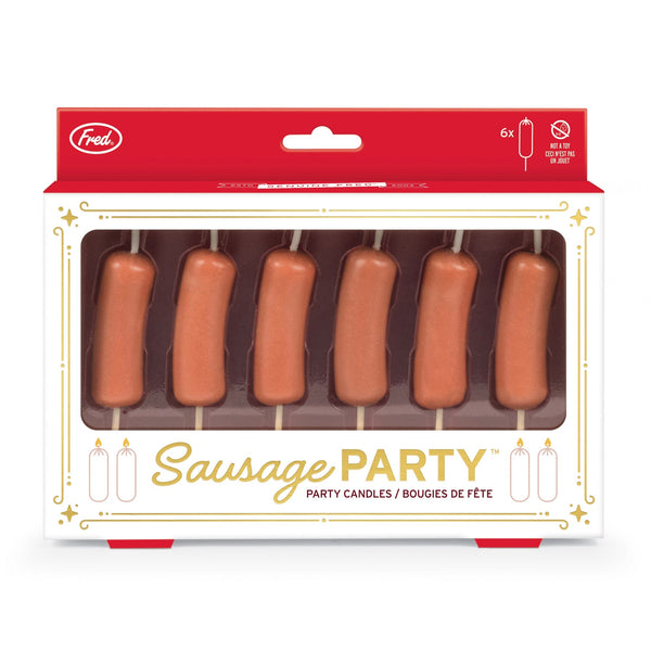 Genuine Fred SAUSAGE PARTY Party Candles