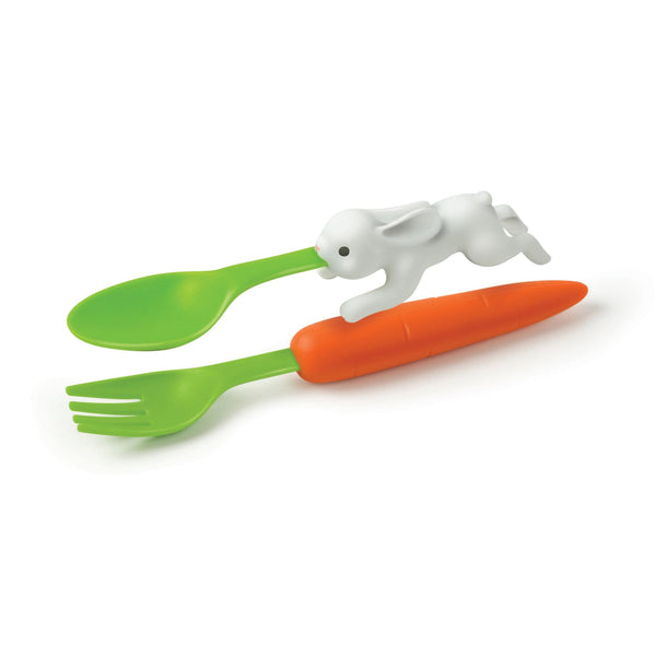 Genuine Fred SNACK RABBIT Kids Utensils