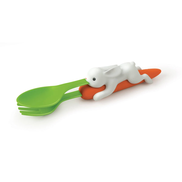 genuine fred SNACK RABBIT Kids Utensils