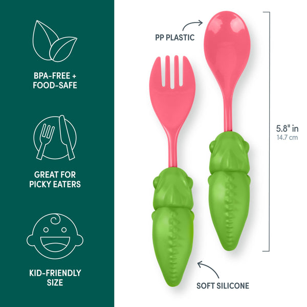 Genuine Fred TASTE BUDS Kids Utensils