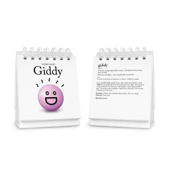 Genuine Fred THE DAILY MOOD Desktop Flip Book