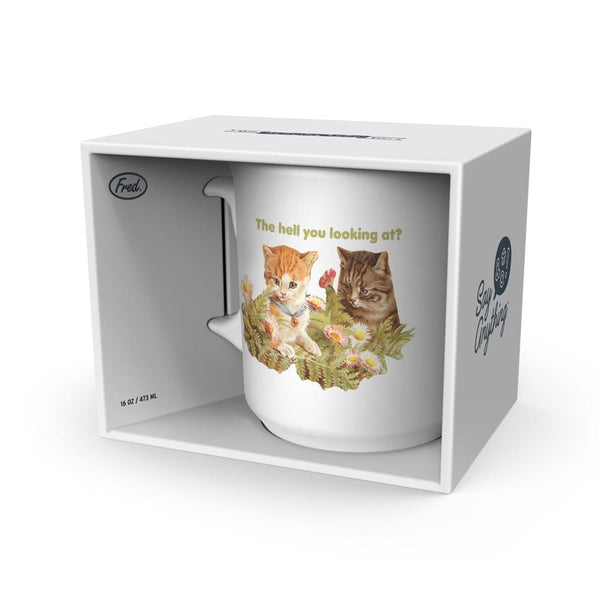 Genuine Fred "THE HELL YOU " MUG Say Anything