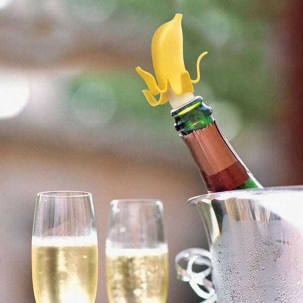 Genuine Fred TOP BANANA Bottle Stopper