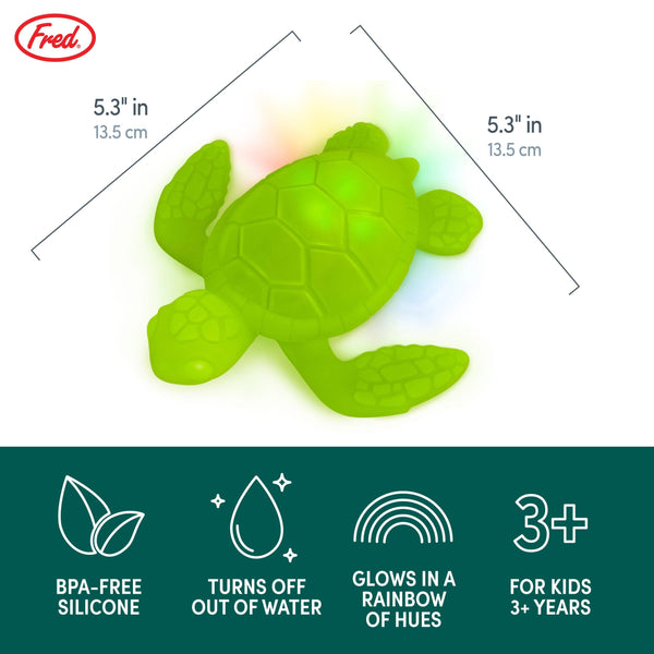 Genuine Fred TUB TURTLE Light Up Bath Toy