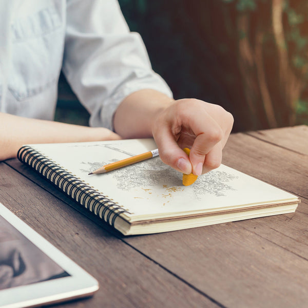 Genuine Fred UNCANNY - Oranges Erasers