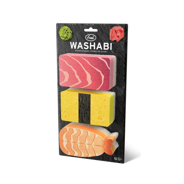 Genuine Fred WASHABI SUSHI SPONGES Sponges