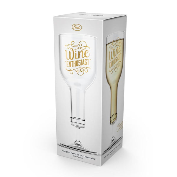 Genuine Fred WINE ENTHUSIAST Wine Glass