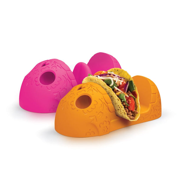 genuine fred YUM SKULLS Taco Tray