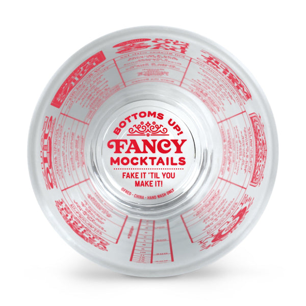 Genuine Fred GOOD MEASURE - Mocktails Mocktail Recipe Glass