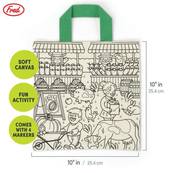 Genuine Fred KIT AND CADOODLE - Market Color-In Tote Bag