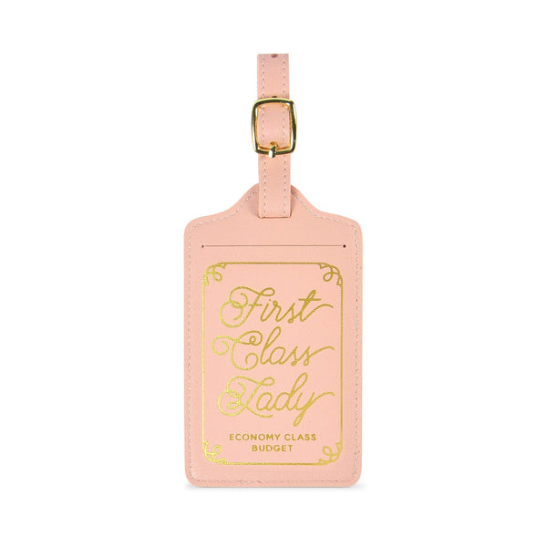 genuine fred LUGGAGE TAG: FIRST CLASS LADY Wanderware