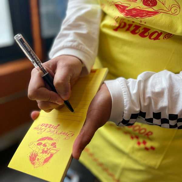 Genuine Fred MAGNETIC NOTEPAD - Surfer Boy Pizza Magnetic Notepad