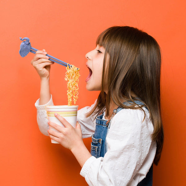 Genuine Fred MUNCHTIME - ELEPHANT Chomping Chopsticks