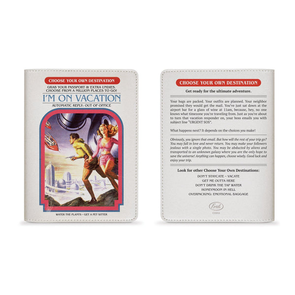 Genuine Fred PASSPORT WALLET: CHOOSE YOUR OWN DESTINATION Wanderware