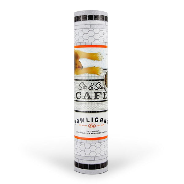 Genuine Fred PET PLACEMAT - Sit And Stay Cafe Pet Placemat