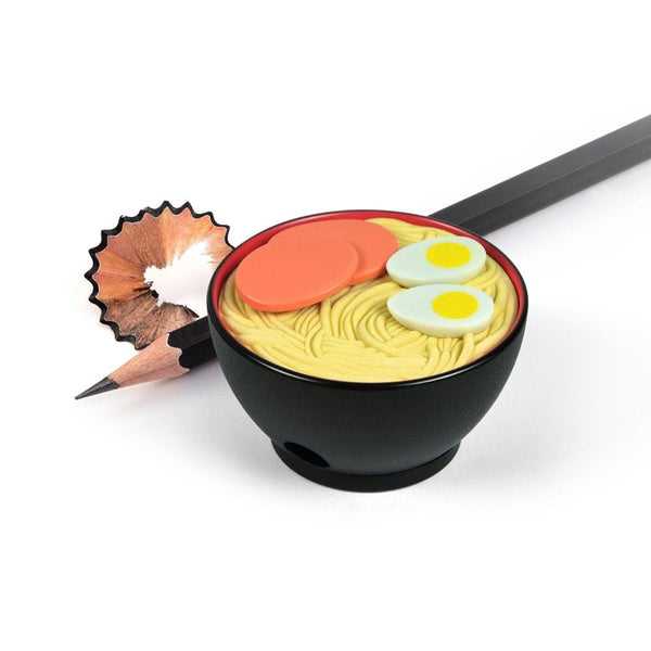 Genuine Fred RAMEN DOODLES Eraser And Sharpener Set