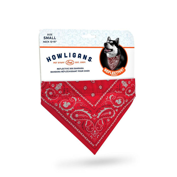 Genuine Fred REFLECTIVE DOG BANDANAS Size: SMALL SMALL LARGE Color: Navy Navy Red SMALL / Navy - $9.46SMALL / Red - $9.46LARGE / Navy - $9.46LARGE / Red - $9.46