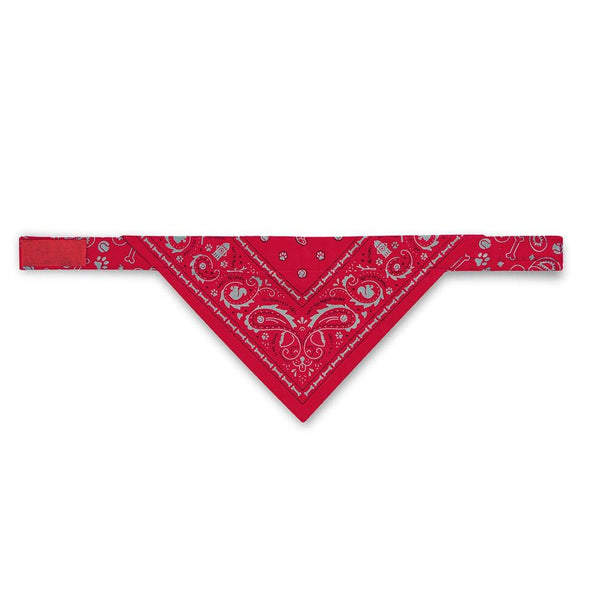 genuine fred REFLECTIVE DOG BANDANAS Size: SMALL SMALL LARGE Color: Navy Navy Red SMALL / Navy - $9.46SMALL / Red - $9.46LARGE / Navy - $9.46LARGE / Red - $9.46
