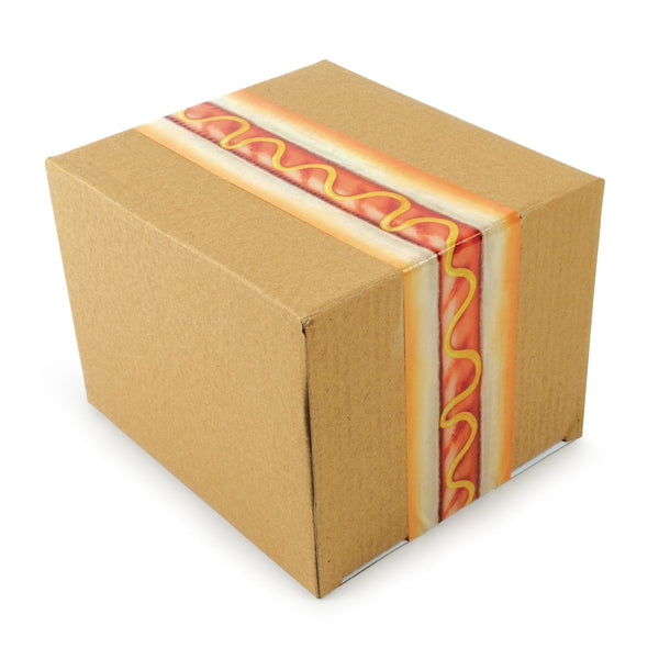 Genuine Fred SPECIAL DELIVERY - HOT DOG Printed Packing Tape
