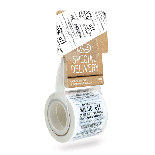 Genuine Fred SPECIAL DELIVERY - RECEIPT Printed Packing Tape