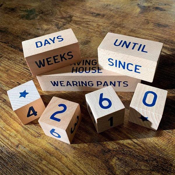 Genuine Fred WHO'S COUNTING? - DAILY LIVING Countdown Blocks