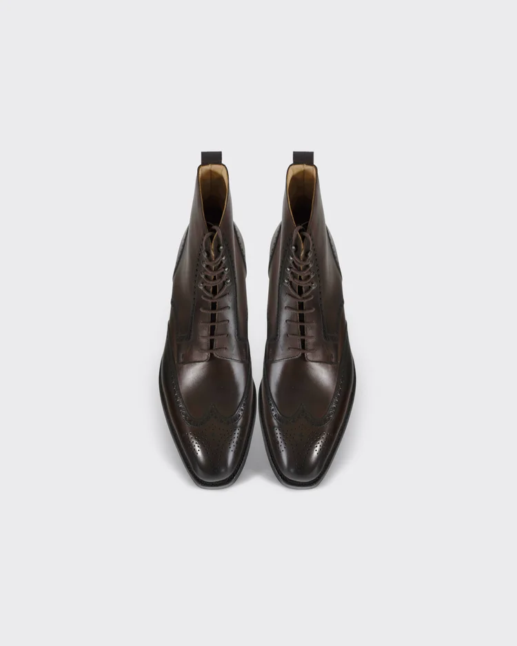 George Cleverley Bryan In Dark Brown Burnished Calf